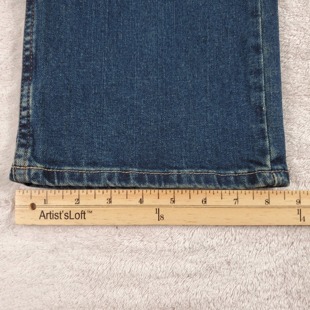 Hollister Epic Flex Bootcut Jeans Mens 40x34 Medium Wash Blue Stretch Denim - Picture 6 of 9